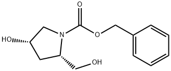 （2s，4s）-benzyl-4-hydroxy-2-（hydroxymethyl）pyrrolidine.. Struktur