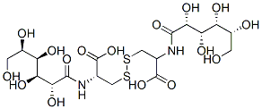 N,N'-di-D-gluconoyl-L-cystine Struktur