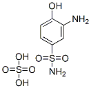 3-amino-4-hydroxybenzenesulphonamide sulphate Struktur