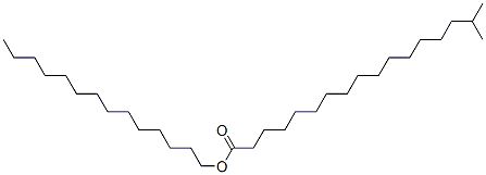 tetradecyl isooctadecanoate Struktur