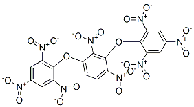 dinitro-1,3-bis(2,4,6-trinitrophenoxy)benzene  Structure