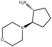 TRANS-2-MORPHOLINOCYCLOPENTANAMINE Structure