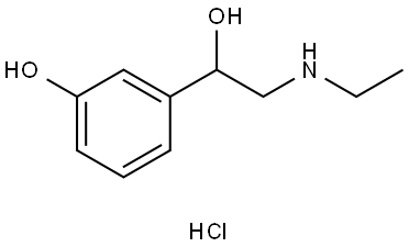 alpha-((Ethylamino)methyl)-3-hydroxybenzol-methanol-hydrochlorid