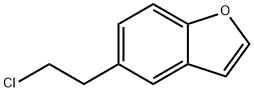 5-(2-chloroethyl)benzofuran Struktur