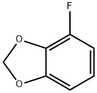 1,2-Methylenedioxy-3-fluorobenzene Struktur