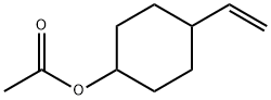 4-vinylcyclohexyl acetate Struktur