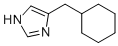 4-CYCLOHEXYLMETHYL-1H-IMIDAZOLE Struktur