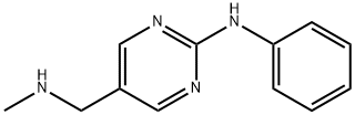 N-methyl-(2-anilinopyrimidin-5-yl)methylamine Struktur