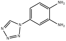 4-(1H-TETRAZOL-1-YL)-1,2-BENZENEDIAMINE Struktur