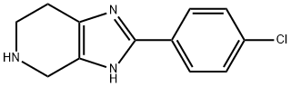 2-Phenyl-4,5,6,7-tetrahydro-3H-iMidazo[4,5-c]pyridine Struktur