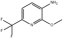 2-Methoxy-6-(trifluoromethyl)pyridin-3-amine Struktur