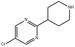 5-Chloro-2-piperidin-4-yl-pyriMidine Struktur