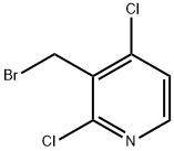 3-(bromomethyl)-2,4-dichloropyridine Struktur