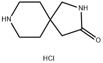 2,8-DIAZASPIRO[4.5]DECAN-3-ONE HYDROCHLORIDE Struktur