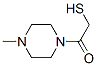 Piperazine, 1-(mercaptoacetyl)-4-methyl- (9CI) Struktur