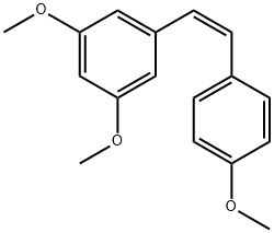 CIS-TRIMETHOXY STILBENE Struktur