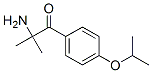 1-Propanone,  2-amino-2-methyl-1-[4-(1-methylethoxy)phenyl]- Struktur