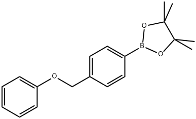 4-(PhenoxyMethyl)benzeneboronic acid pinacol ester, 95% Struktur