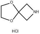 5,8-Dioxa-2-aza-spiro[3.4]octane, hydrochloride Struktur