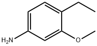 BENZENAMINE, 4-ETHYL-3-METHOXY- Struktur