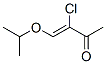 3-Buten-2-one,  3-chloro-4-(1-methylethoxy)- Struktur