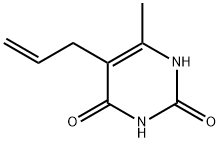 5-Allyl-6-methyluracil Struktur