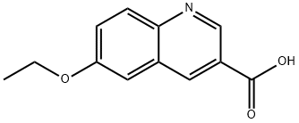 6-ETHOXYQUINOLINE-3-CARBOXYLIC ACID Struktur