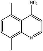 4-AMINO-5,8-DIMETHYLQUINOLINE Struktur