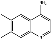 4-AMINO-6,7-DIMETHYLQUINOLINE Struktur