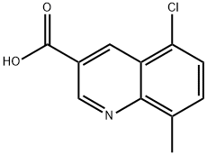 5-CHLORO-8-METHYLQUINOLINE-3-CARBOXYLIC ACID price.