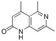 1,6-Naphthyridin-2(1H)-one,  4,5,7-trimethyl- Struktur