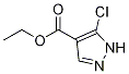 ethyl 5-chloro-1H-pyrazole-4-carboxylate Struktur