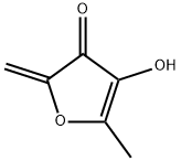 4-Hydroxy-5-Methyl-2-Methylene-3(2H)-furanone Struktur