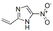 1H-Imidazole,  2-ethenyl-5-nitro- Struktur