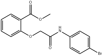 methyl 2-(2-((4-bromophenyl)amino)-2-oxoethoxy)benzoate