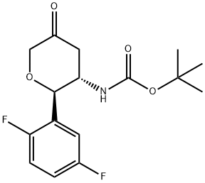 (5S,6R)-5-(Boc-アミノ)-6-(2,5-ジフルオロフェニル)テトラヒドロ-2H-ピラン-3-オン price.