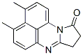 10H-Pyrrolo[1,2-a]perimidin-10-one,  8,9-dihydro-3,4-dimethyl- Struktur