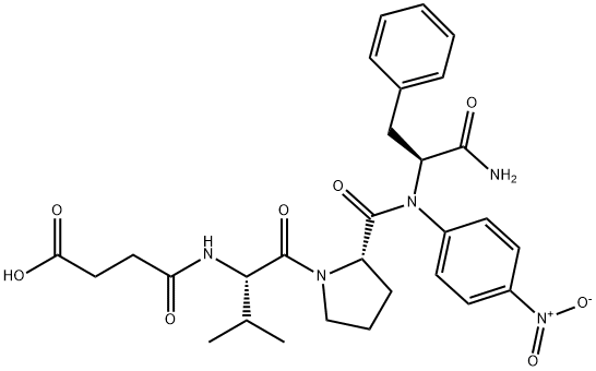 SUC-VAL-PRO-PHE-PNA Struktur