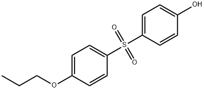 4-(4-Propoxyphenylsulfonyl)phenol Struktur