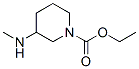 1-Piperidinecarboxylic  acid,  3-(methylamino)-,  ethyl  ester Struktur