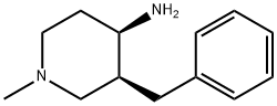 (3S,4R)-3-BENZYL-1-METHYLPIPERIDIN-4-AMINE Struktur