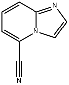 IMidazo[1,2-a]pyridine-5-carbonitrile Struktur