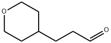 3-(TETRAHYDRO-2H-PYRAN-4-YL)PROPANAL Struktur