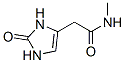 1H-Imidazole-4-acetamide,  2,3-dihydro-N-methyl-2-oxo- Struktur