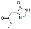 1H-Imidazole-4-acetamide,  2,5-dihydro-N,N-dimethyl-5-oxo- Struktur