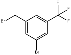 1-BROMO-3-(BROMOMETHYL)-5-(TRIFLUOROMETHYL)BENZENE Struktur