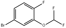 4-Bromo-2-difluoromethoxy-1-fluoro-benzene