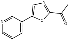 1-(5-PYRIDIN-3-YL-OXAZOL-2-YL)-ETHANONE Struktur