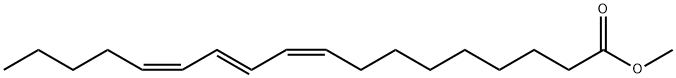 9,11,13-Octadecatrienoic acid, methyl ester, (9Z,11E,13Z)- Struktur