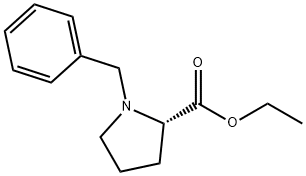 N-BENZYL-L-PROLINE ETHYL ESTER Struktur